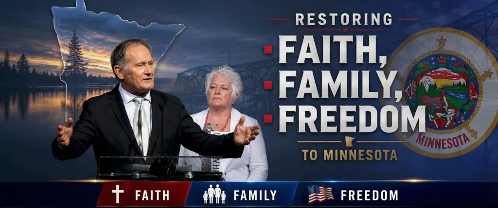 John Krhin for Minnesota Governor - Restoring Faith, Family and Freedom to Minnesota!